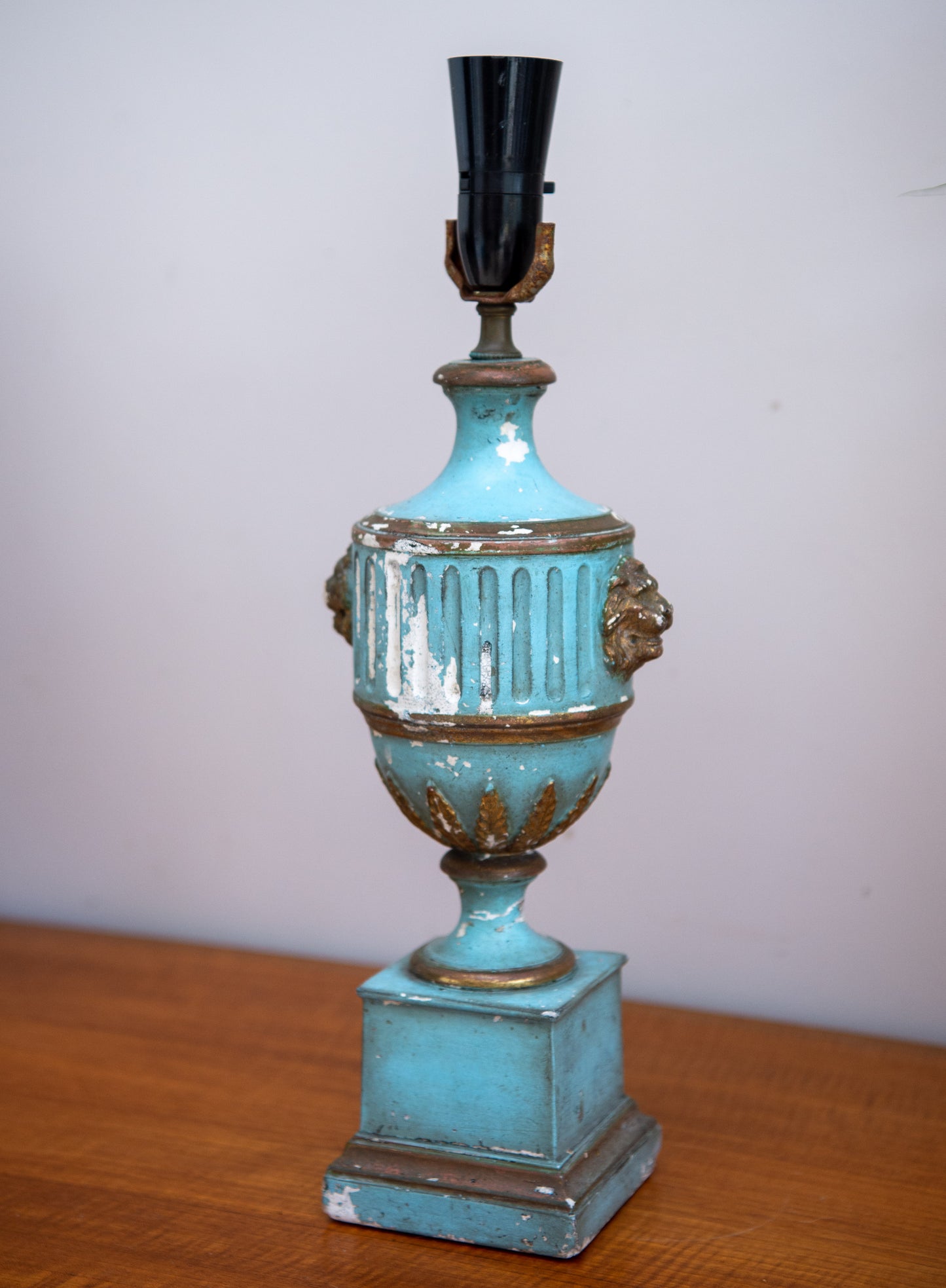 1950’S Borghese Chalkware Table Lamp.