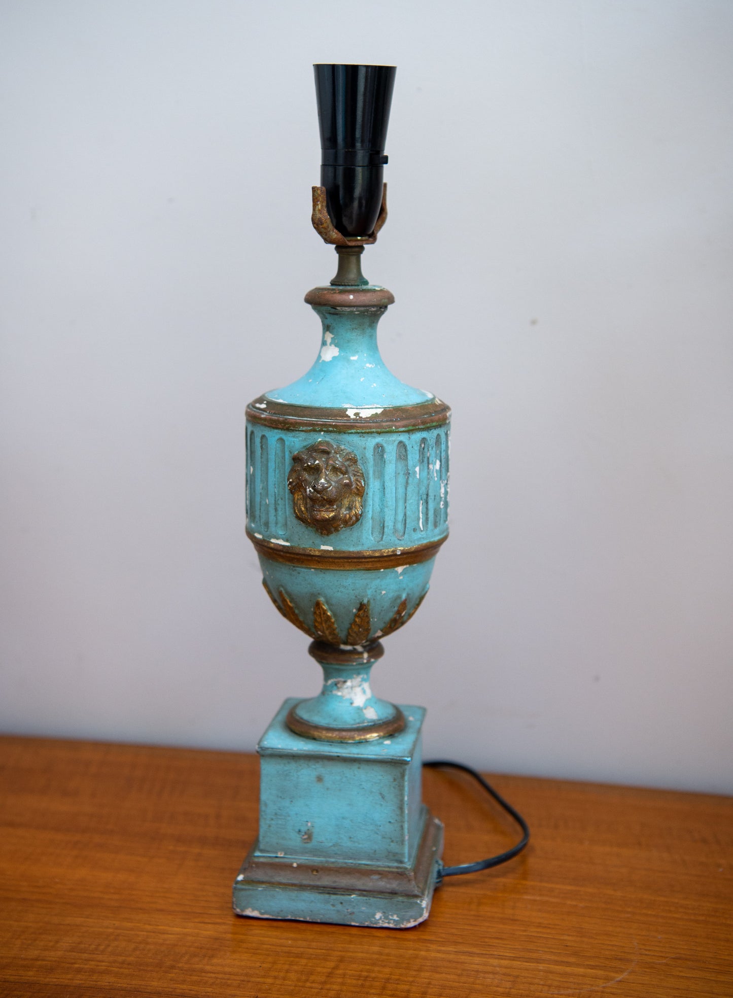 1950’S Borghese Chalkware Table Lamp.