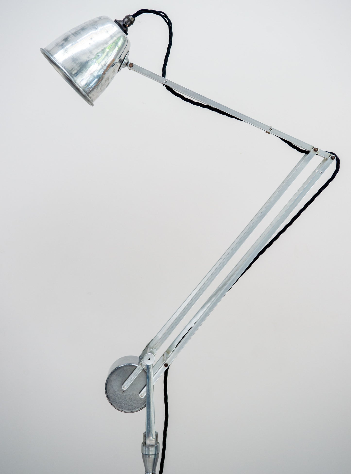 Hadrill & Horstmann "Roller" counter balanced Lamp Bouyer stand. ENGLISH 1950's