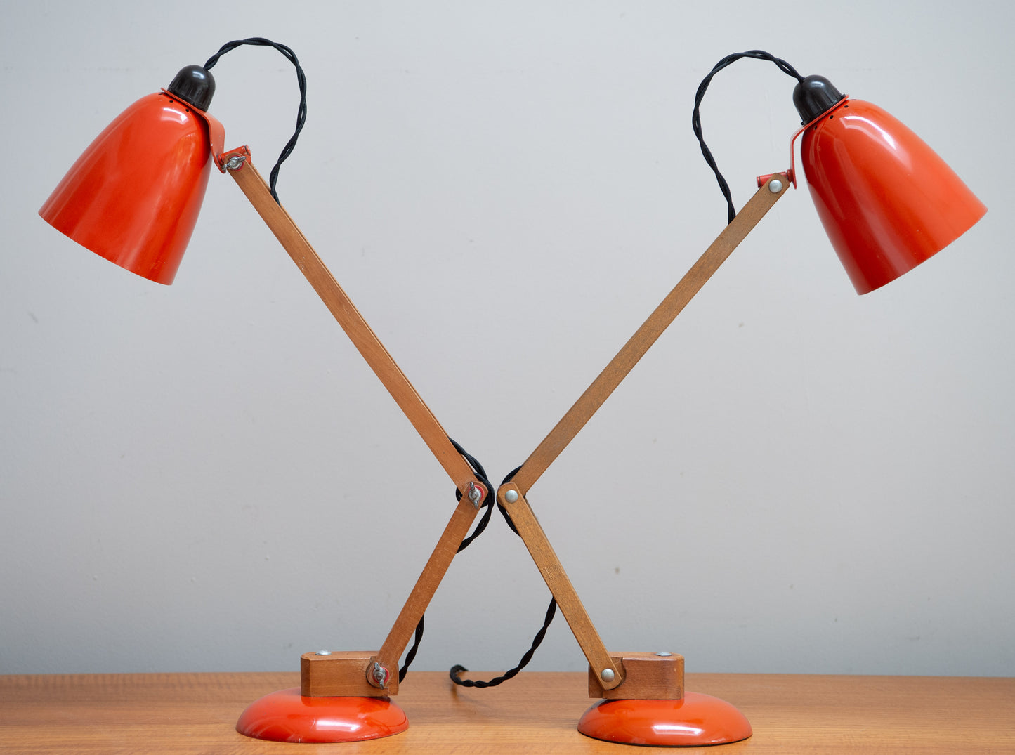 A Pair Of  Early Production Maclamps, Manufactured By The Maclamp Company England, Late 1950's.