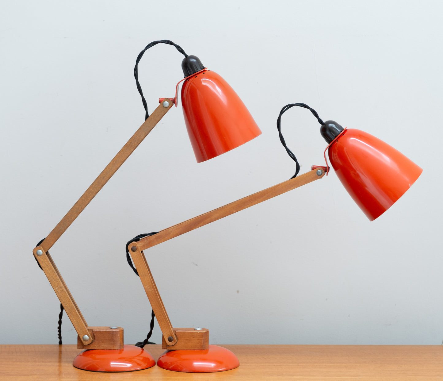 A Pair Of  Early Production Maclamps, Manufactured By The Maclamp Company England, Late 1950's.