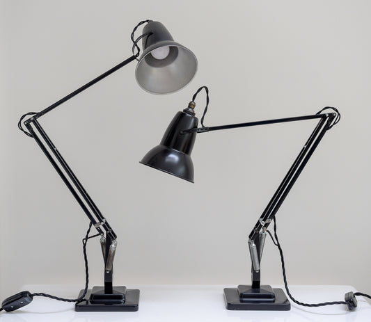 A Matching Pair of Anglepoise Model 1227 Desk Lamps 1950'S English.