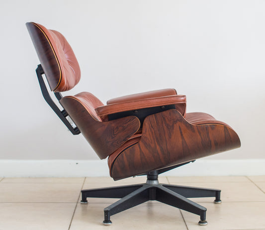 Vintage Rosewood Eames Lounge Chair By Herman Miller 670 Circa 1970s