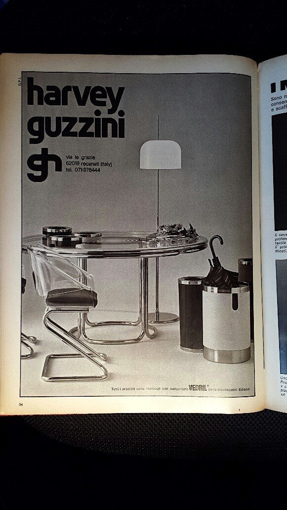 Guzzini Childs Size Armchair In Metal And Acrylic By Harvey Guzzini From 1968.