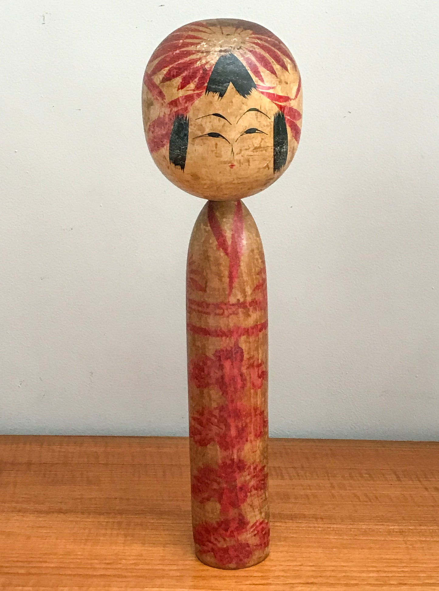 Vintage Japanese Kokeshi Doll 1960'S