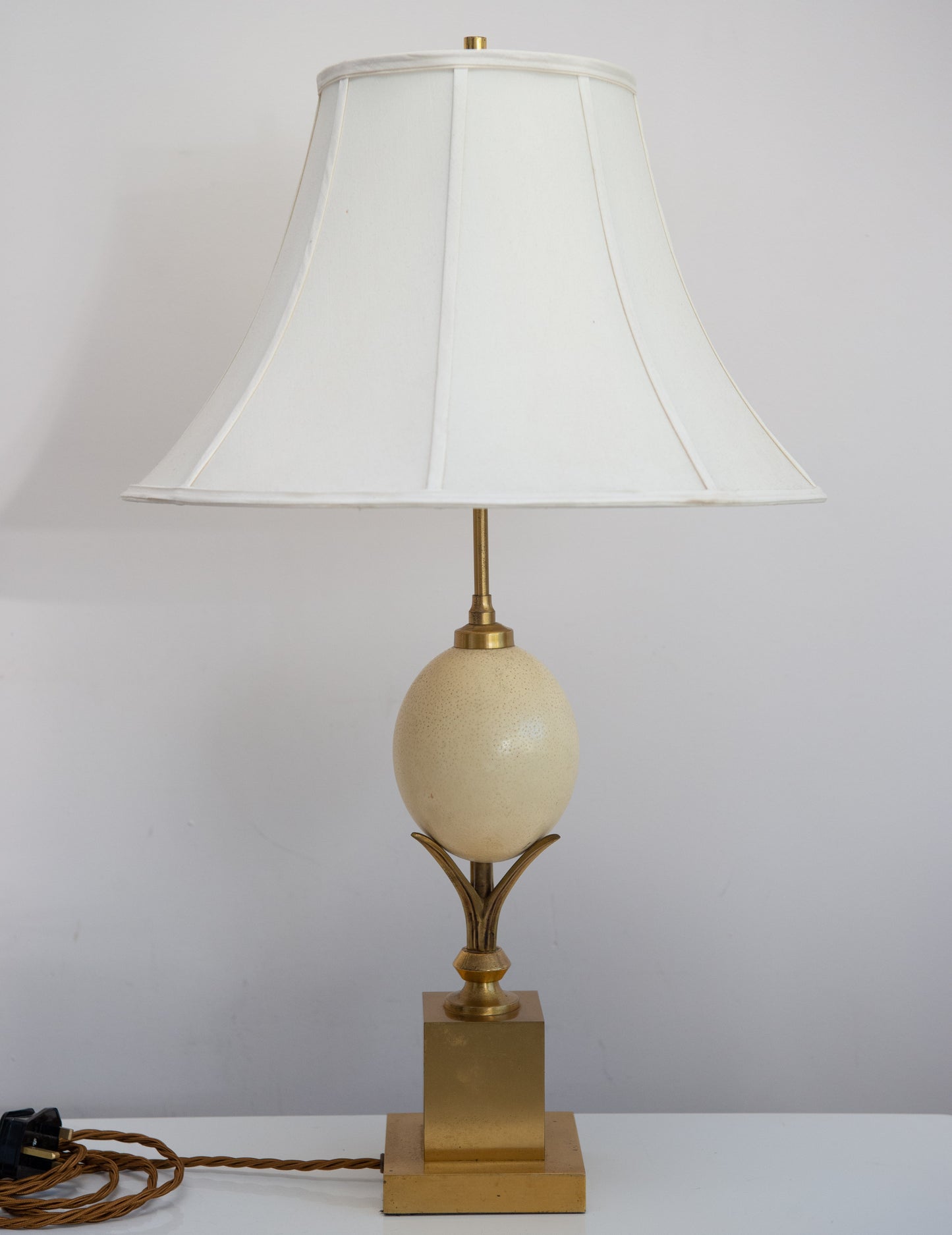 Ostrich Egg Table Lamp By La Maison Charles
