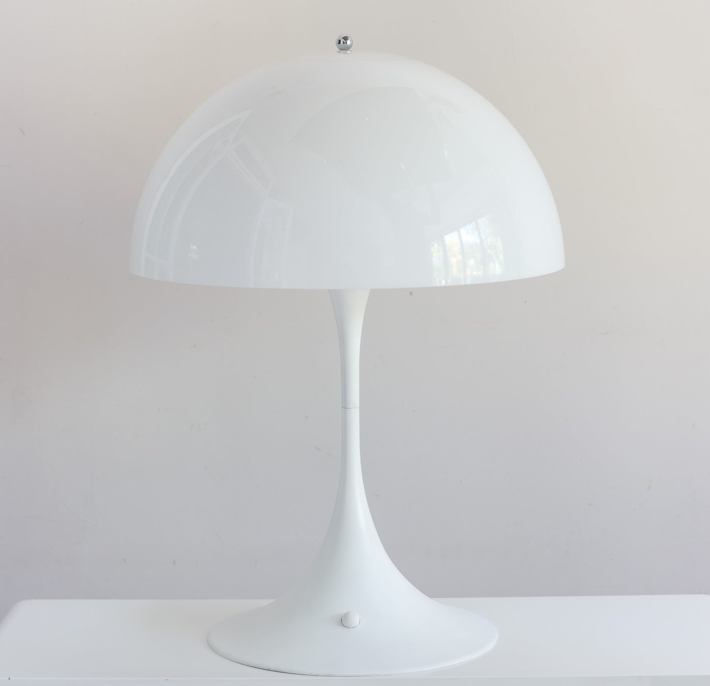 Large Version Of Panthella Table Lamp By Verner Panton For Louis Poulsen
