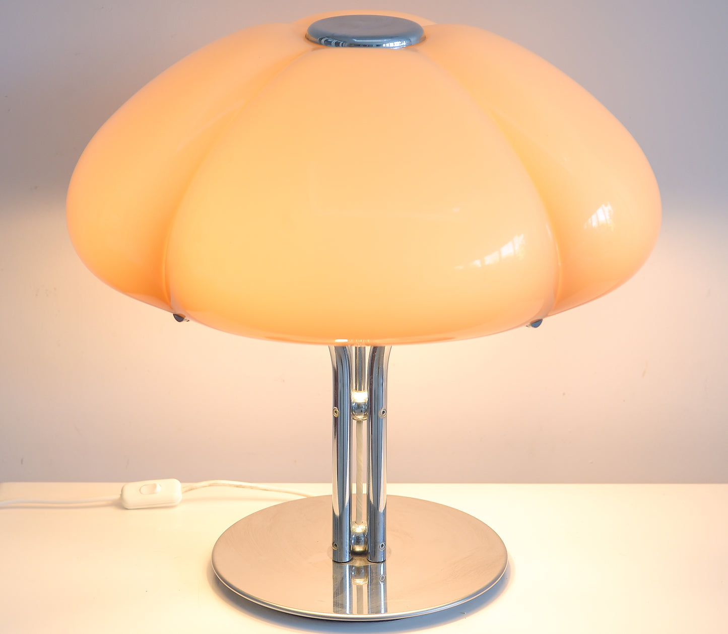 Beautiful Mid Century Modern Quadrifoglio Table Lamp By Harvey Guzzini