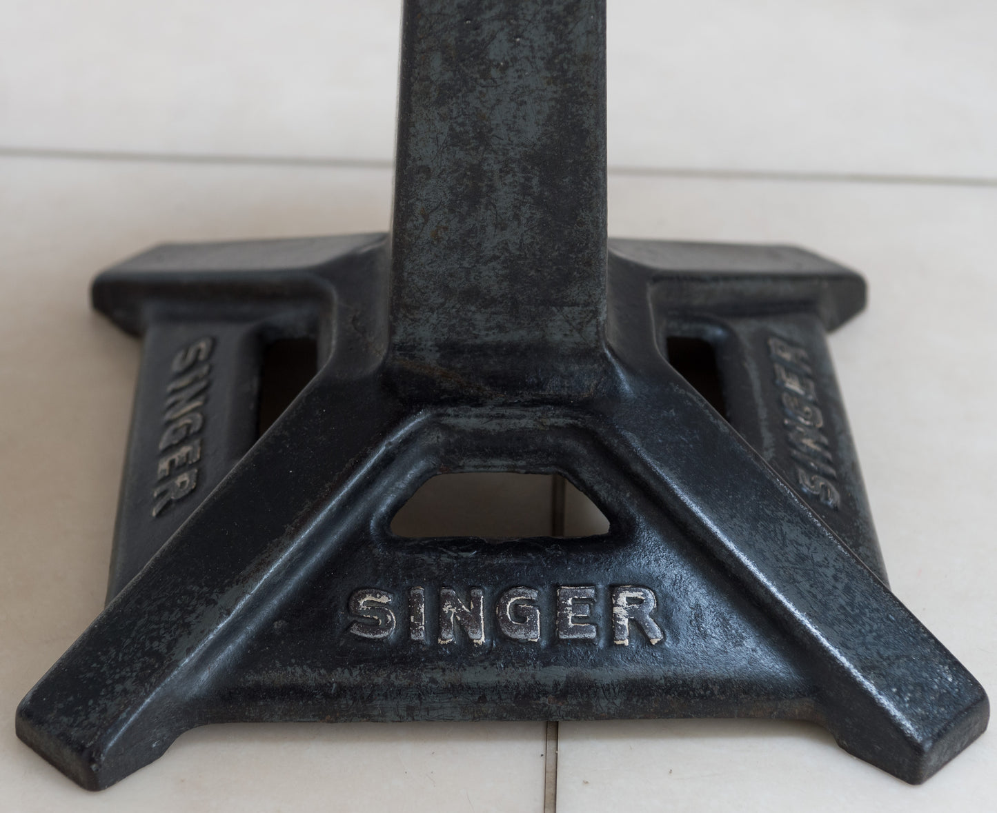 Singer Machinist Or Work Stool/Chair. 1930s English